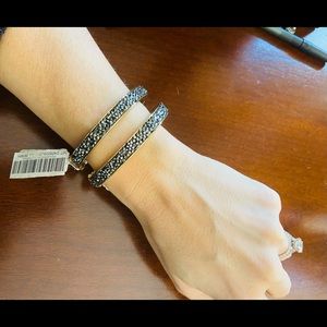 NWT Stone bangle bracelets